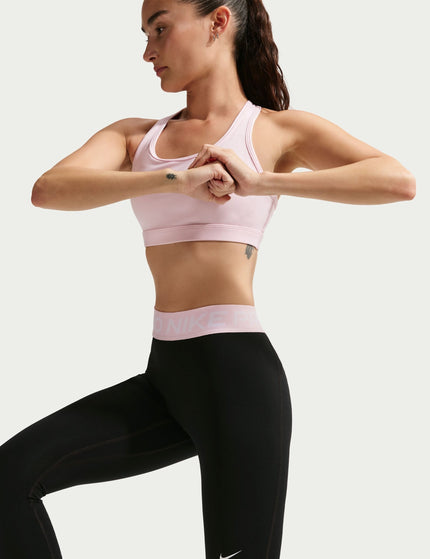 Nike Pro Leggings - Black/Pink Foam/Whiteimages3- The Sports Edit