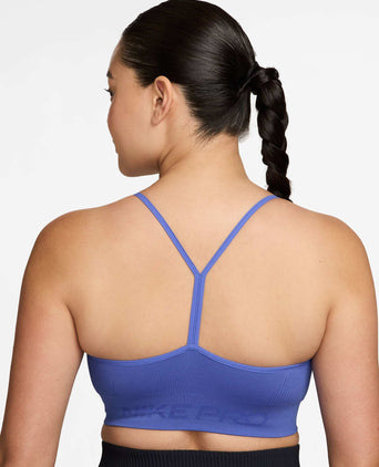 Pro Seamless Light-Support Bra - Sapphire