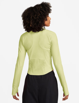 Running Division Long-Sleeve Pocket Top - Life Lime