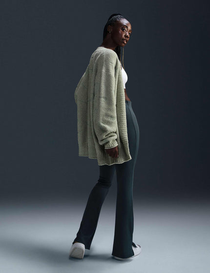 Nike Sportswear Phoenix Cozy Bouclé Oversized Knit Cardigan - Jade Horizonimage5- The Sports Edit