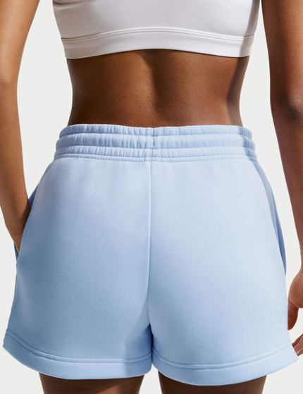 Nike Sportswear Phoenix Fleece 4" Shorts - Hydrogen Blue/Sailimages2- The Sports Edit