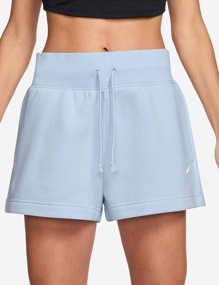 Nike Sportswear Phoenix Fleece Loose Shorts - Blue Tint/Sailimage1- The Sports Edit