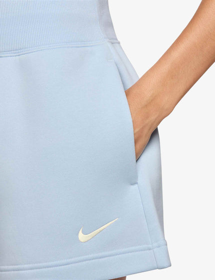 Nike Sportswear Phoenix Fleece Loose Shorts - Blue Tint/Sailimage4- The Sports Edit