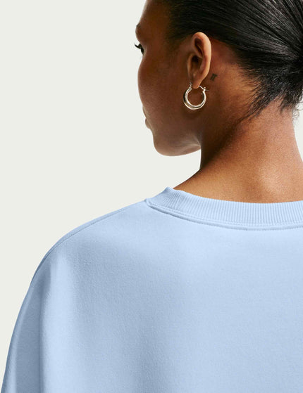 Nike Sportswear Phoenix Fleece Sweatshirt - Hydrogen Blue/Sailimages3- The Sports Edit