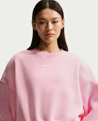 Sportswear Phoenix Fleece Sweatshirt - Pink Foam/Sail