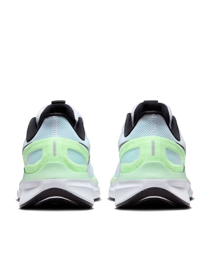 Nike Structure 25 Shoes - White/Black/Glacier Blue/Vapor Greenimage5- The Sports Edit