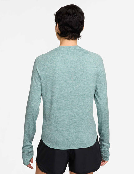 Nike Swift Dri-FIT UV Long-Sleeve Running Top - Cannon/Heather/Reflective Silverimage2- The Sports Edit