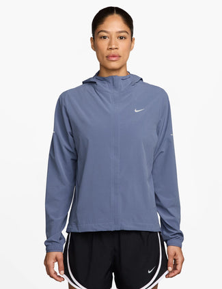 Swift Repel Packable Running Jacket - World Indigo/Reflective Silver