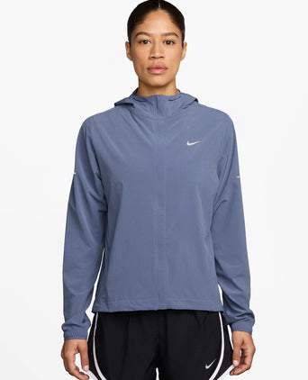 Swift Repel Packable Running Jacket - World Indigo/Reflective Silver