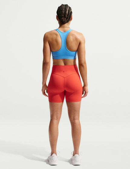 Nike Swoosh Medium Support Bra - University Blue/Whiteimages6- The Sports Edit