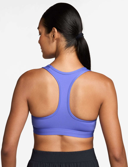 Nike Swoosh Medium Support Bra - Sapphire/Whiteimages2- The Sports Edit