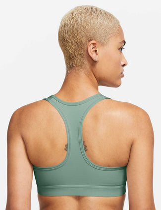 Swoosh Medium Support Bra - Steam/White