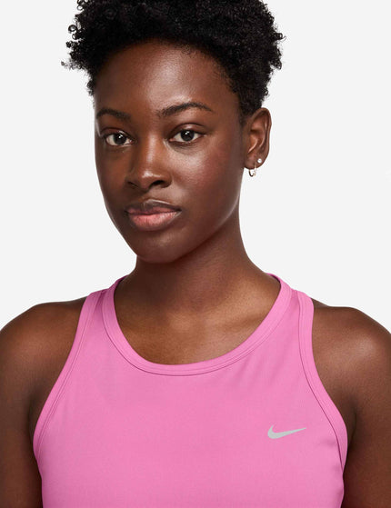 Nike Tempo Dri-FIT Running Tank Top - Playful Pink/Reflective Silverimage3- The Sports Edit