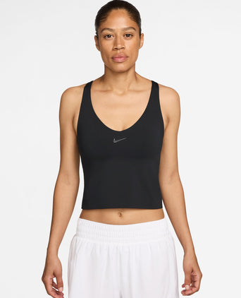 Universa Medium-Support Padded Sports Bra Tank - Black/Anthracite/Dark Smoke Grey