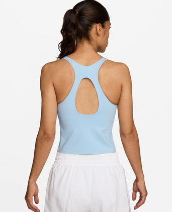 Universa Medium-Support Padded Sports Bra Tank - Celestine Blue/Chambray/Work Blue