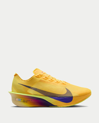 Vaporfly 4 Racing Shoes - Citron Pulse/Indigo Burst/Laser Orange