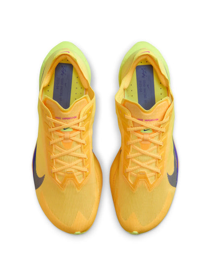 Nike Vaporfly 4 Racing Shoes - Citron Pulse/Indigo Burst/Laser Orangeimages4- The Sports Edit