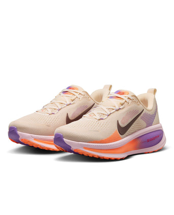 Vomero 18 Running Shoes - Chalk/Tattoo/Pink Foam/Bright Violet