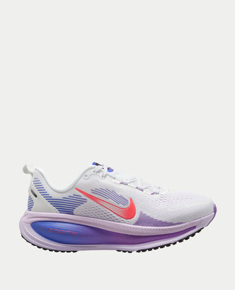 Vomero 18 Running Shoes - White/Hot Lava/Violet Mist/Sapphire