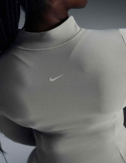 Nike Zenvy Full-Zip Long-Sleeve Top - Light Army/Whiteimage3- The Sports Edit