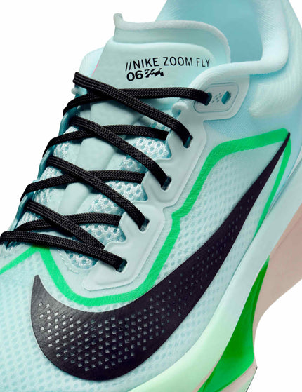 Nike Zoom Fly 6 Shoes - Glacier Ice/Hyper Pink/Green Shock/Blackimages7- The Sports Edit