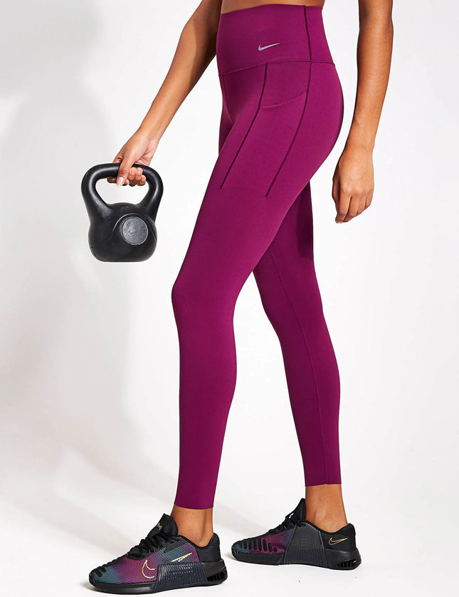 Burgundy hotsell nike leggings