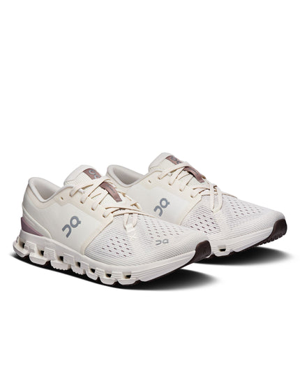 ON Running Cloud X 4 - Ivory/Heronimages2- The Sports Edit