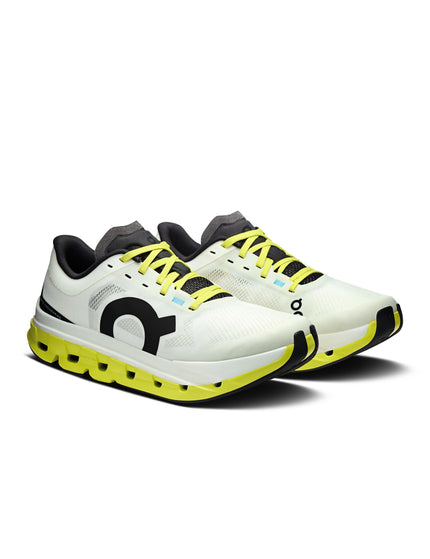ON Running Cloudflow 5 - White/Limeimage2- The Sports Edit