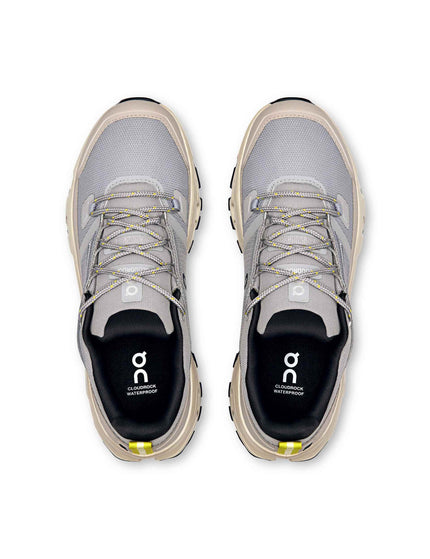 ON Running Cloudrock Low Waterproof - Alloy/Iceimage4- The Sports Edit