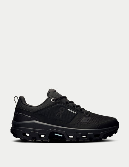 ON Running Cloudrock Low Waterproof - Blackimage1- The Sports Edit