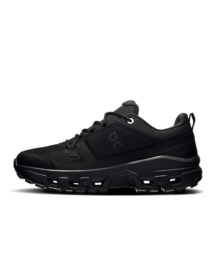 ON Running Cloudrock Low WP - Blackimage3- The Sports Edit