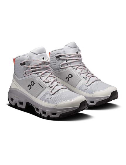 ON Running Cloudrock Mid Waterproof - Glacier/Alloyimages2- The Sports Edit