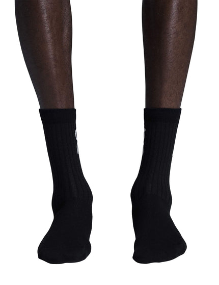 ON Running Logo Sock High 3P - Blackimage2- The Sports Edit