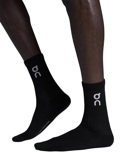 ON Running Logo Sock High 3P - Blackimage3- The Sports Edit