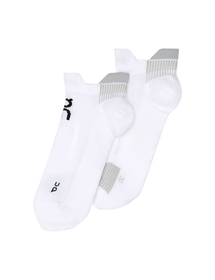ON Running Performance Run Sock Low - White/Glacierimage1- The Sports Edit