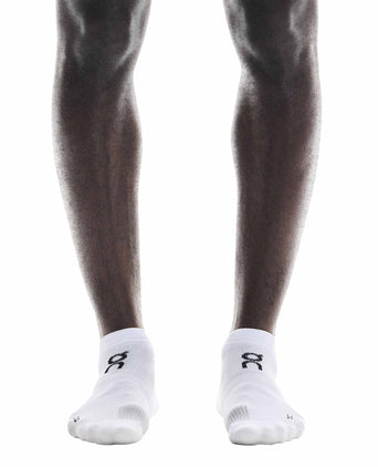 Performance Run Sock Low - White/Glacier