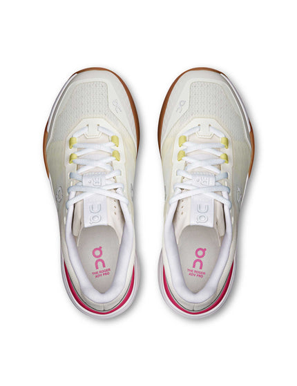 ON Running The Roger Advantage Pro - Ivory/Pinkimage4- The Sports Edit