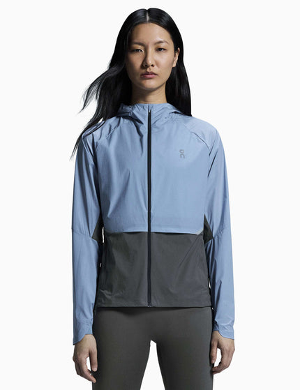 ON Running Core Jacket - Chambray/Eclipseimage1- The Sports Edit