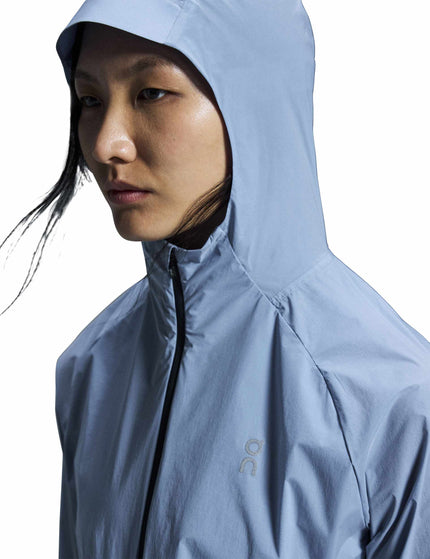 ON Running Core Jacket - Chambray/Eclipseimage3- The Sports Edit