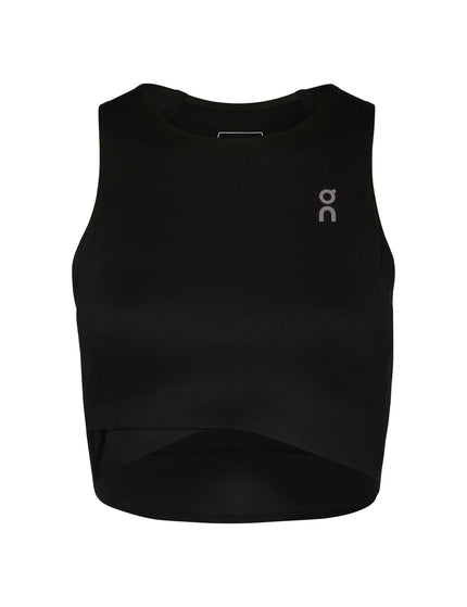 ON Running Court Crop Top - Blackimage6- The Sports Edit
