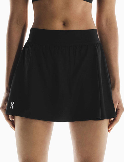 ON Running Court Skirt Pleated - Blackimage1- The Sports Edit