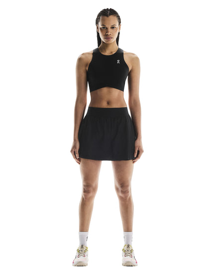 ON Running Court Skirt Pleated - Blackimage5- The Sports Edit