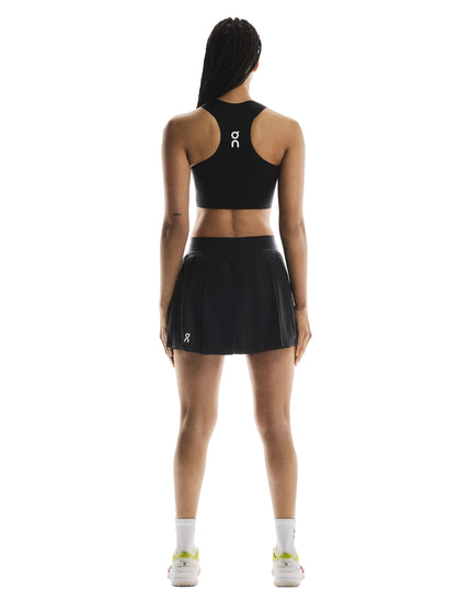 ON Running Court Skirt Pleated - Blackimage6- The Sports Edit
