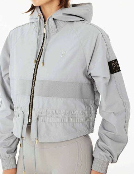 PE Nation Cropped Man Down Jacket - High Riseimage2- The Sports Edit