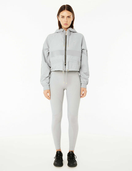 PE Nation Cropped Man Down Jacket - High Riseimage3- The Sports Edit