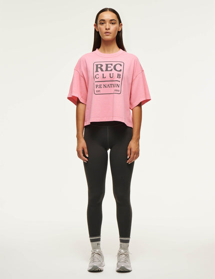 PE Nation Rally Tee - Pink Lemonadeimage4- The Sports Edit