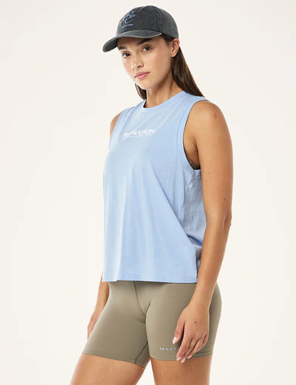 PE Nation Shuffle Tank - Dusty Blueimage2- The Sports Edit