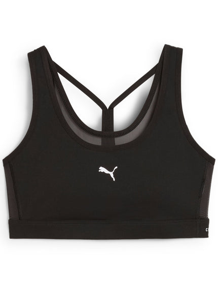 PUMA 4Keeps Cloudspun Bra - Blackimage6- The Sports Edit