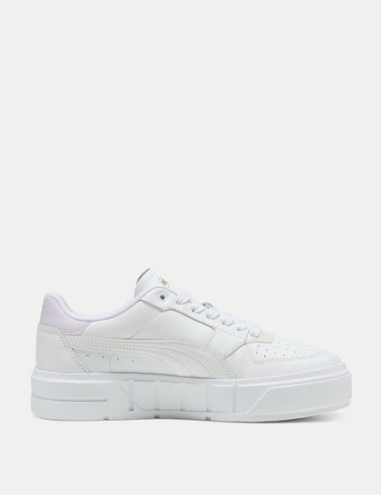 PUMA Cali Court Leather Sneakers - White/Lilac Frostimage1- The Sports Edit
