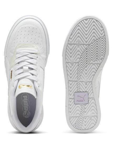 PUMA Cali Court Leather Sneakers - White/Lilac Frostimage6- The Sports Edit